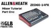 Picture of Allen & Heath ZED60 14FX Mixer