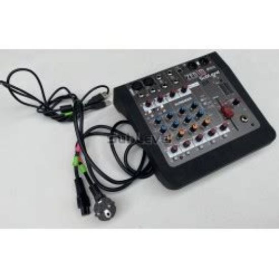 Picture of ZED i8 2 Mic/Line 2 Stereo 2 DI Inputs Rotary USB Mixer