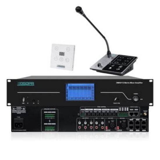 Picture of 240W 6 Zones Digital Mixer Amplifier with Remote
