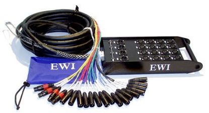 Picture of Ewi 16 Mic, 8 Return 150ft Snake Cable