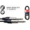 Picture of Stagg 6M Deluxe Instrument Cable Jack to Jack