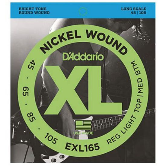 Picture of D'ADDARIO Nickel Round Wound Bass Strings 45-105