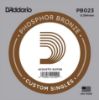 Picture of D'ADDARIO Phosphor Bronze Round Wound Single Acoustic Guitar String 023