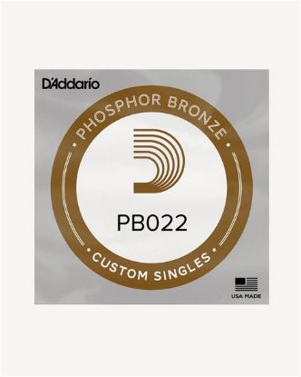 Picture of D'ADDARIO Phosphor Bronze Round Wound Single Acoustic Guitar String 034