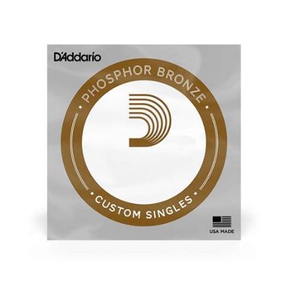 Picture of D'ADDARIO Phosphor Bronze Round Wound Single Acoustic Guitar String 053