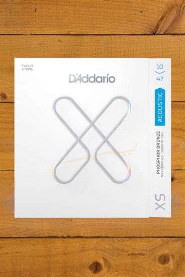 Picture of D'ADDARIO XS Coated Phosphor Bronze Acoustic Guitar Strings 010-047