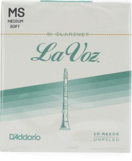 Picture of D'ADDARIO WOODWIND La Voz Bb Clarinet Medium Soft Reed