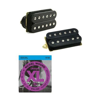 Picture of DIMARZIO Humbucker Air Norton Neck - BK w/ NKL - Medium - Standard