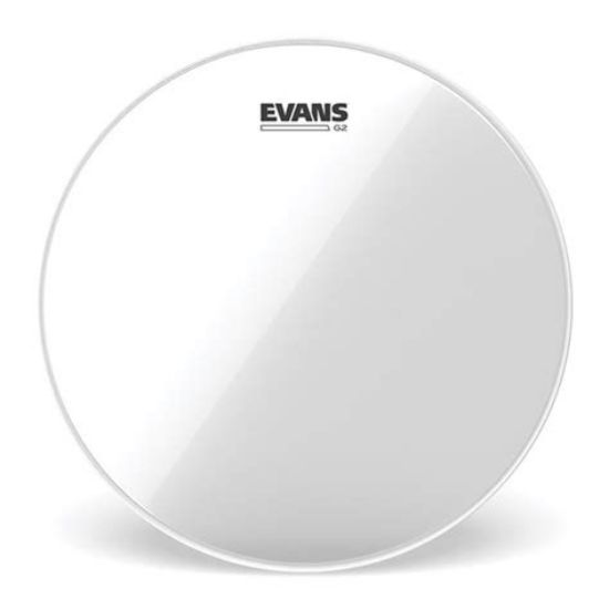 Picture of EVANS UNO G2 Clear Rock Drum Pack