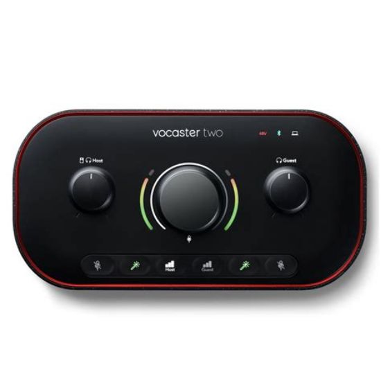 Picture of Focusrite Vocaster Two Studio USB-C Podcasting Audio Interface Bundle