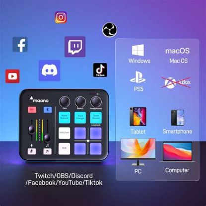 Picture of MAONO Maonocaster G1 NEO Audio Mixer