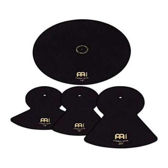 Picture of MEINL Drum Mute Set 14" Hihats, 16" Crash, & 20" Ride