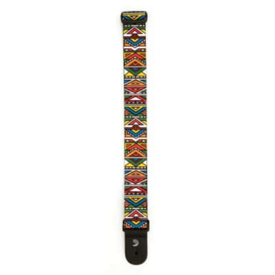 Picture of PLANET WAVES Polyester Woven Guitar Strap - Ndebele