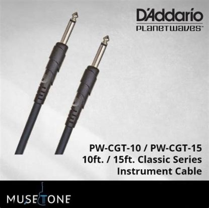 Picture of PLANET WAVES Classic Series Instrument Cable - 10ft