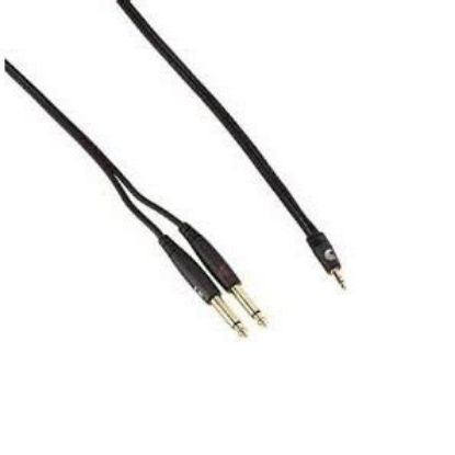 Picture of PLANETS WAVES Custom Series 6ft 1/8 To Dual 1/4 Audio Cable