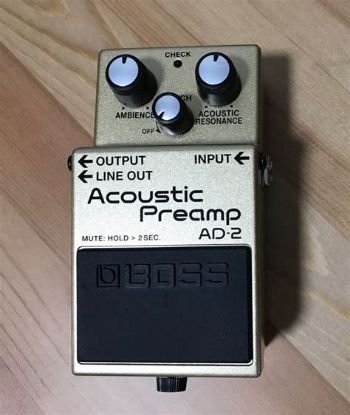 Picture of BOSS AD-2 Acoustic Guitar Preamp Effects Pedal