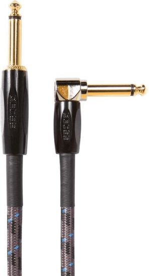 Picture of BOSS BIC-10A 10Ft/3M Instrument Cable - Angled/Straight 1/4" Jack