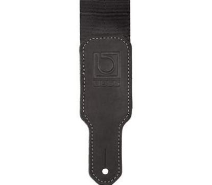 Picture of BOSS BSB-20-BLK 2" Black Seatbelt Guitar Strap