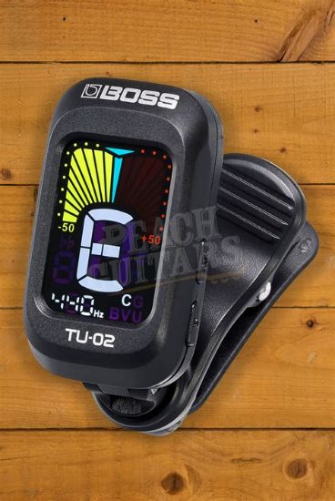 Picture of BOSS TU-02 Professional Colour Display Clip-On Chromatic Tuner