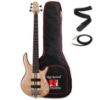 Picture of Cort A5 PLUS FMMH OPN Bass Guitar - 5 String Open Pore Natural
