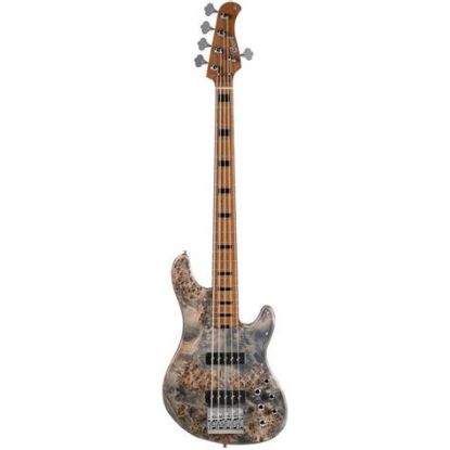 Picture of Cort GB Modern 5 Bass Guitar with Case - Open Pore Charcoal Grey