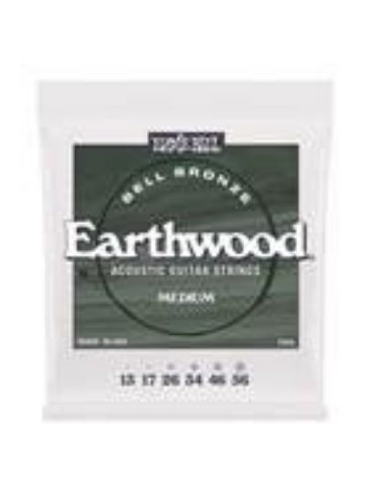 Picture of Ernie Ball Medium Earthwood Bell Bronze Acoustic Guitar Strings 13-56