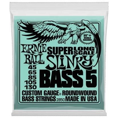 Picture of Ernie Ball Bass XL Hybrid 5-String Roundwound Strings 45-130