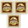 Picture of Ernie Ball Erthwd Silk And Steel Soft80/20 Strings (10-50) - 3-Pack