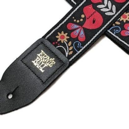 Picture of ERNIE BALL Redbird Rising Jacquard Guitar Strap