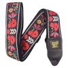 Picture of ERNIE BALL Redbird Rising Jacquard Guitar Strap