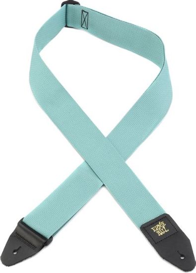 Picture of ERNIE BALL Polypro Guitar Strap/Bass Strap - Tidal Green
