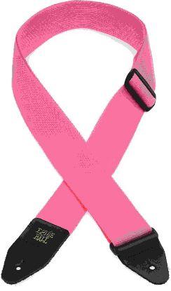 Picture of Ernie Ball Polypro Guitar Strap/Bass Strap - Pink Sunrise