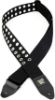 Picture of ERNIE BALL Premium Guitar Strap/Bass Strap - Hole Lotta Metal Silver