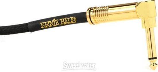 Picture of 18" Braided Straight/Angled Instrument Cable - Black