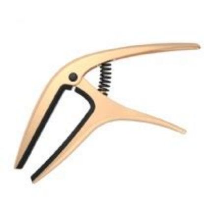 Picture of ERNIE BALL Axis Dual Radius Capo Gold Satin