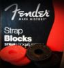 Picture of Fender Strap Blocks 4 Pk 2 Blk/2 Sfg