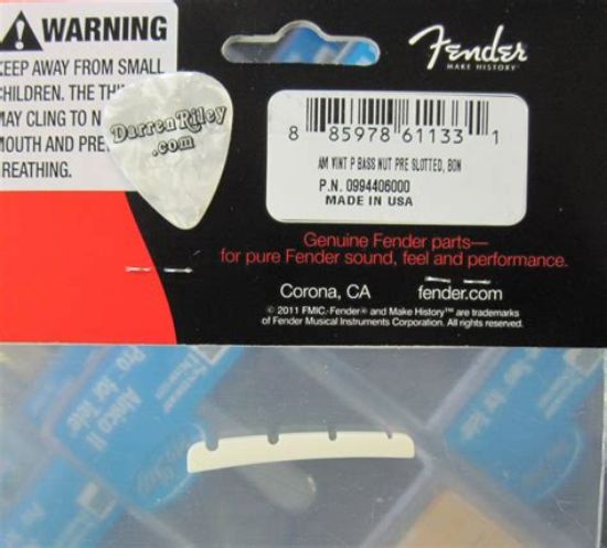 Picture of Fender American Vintage Precision Bass Nut Pre-Slotted