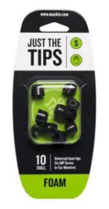 Picture of MACKIE Small Foam Black Tips Kit For In-Ear Monitor