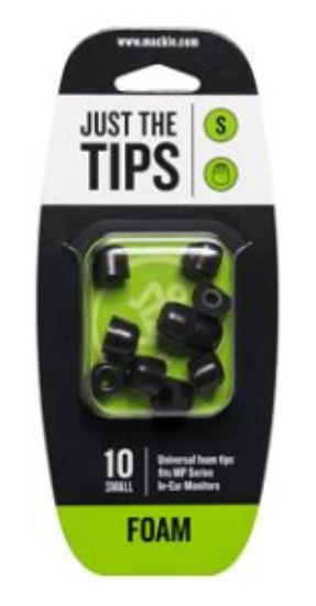 Picture of MACKIE Small Foam Black Tips Kit For In-Ear Monitor