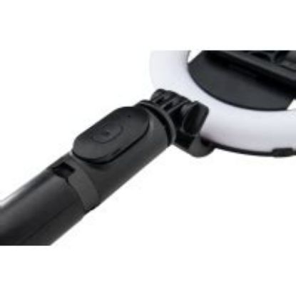 Picture of Mackie 6" Battery Powered Ring Light W/Convertible Selfie Stick/Stand & Remote