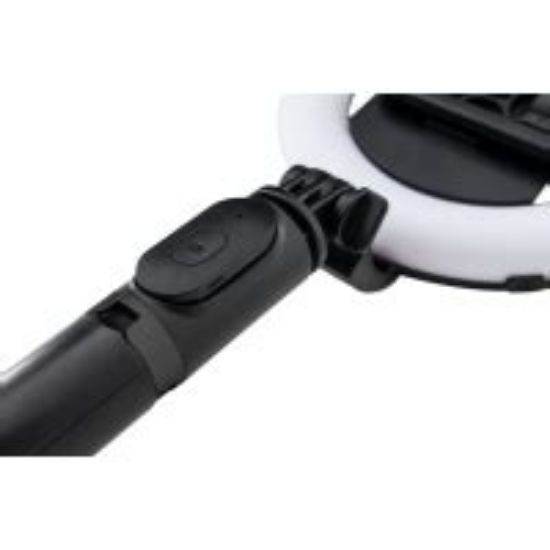 Picture of Mackie 6" Battery Powered Ring Light W/Convertible Selfie Stick/Stand & Remote