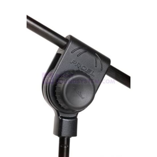 Picture of Proel Pro100Bk Pro Highly Impact-Resistant Mic Boom Stand Black