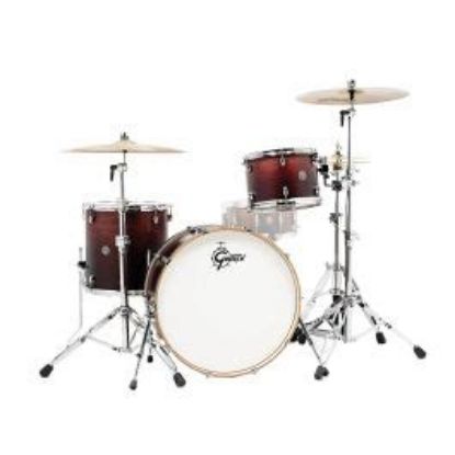 Picture of Gretsch Drums Catalina Club Shell Pack 4-Pc W/24" Kick - Satin Antique Fade