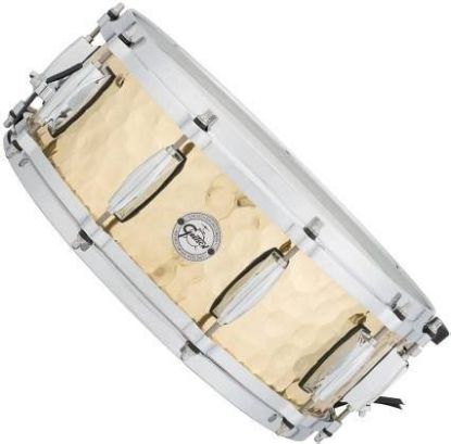 Picture of GRETSCH DRUMS Hammered Brass 14x5 Snare Drum
